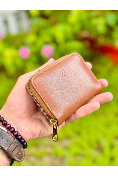 SHIKIRTI Θήκη κάρτας ακορντεόν με κλείσιμο με φερμουάρ