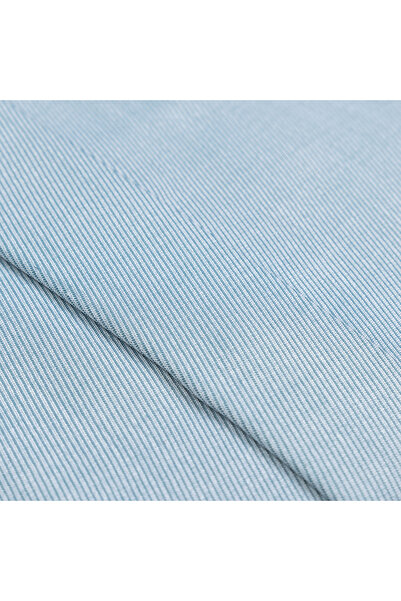 Germirli Mint Yeşil Gizli Pat Soft Yaka Tailor Fit Diyagonal Desen Pamuk Gömlek