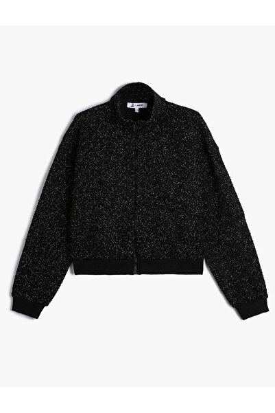 Koton Μακρυμάνικο γιακά γιακά με φερμουάρ