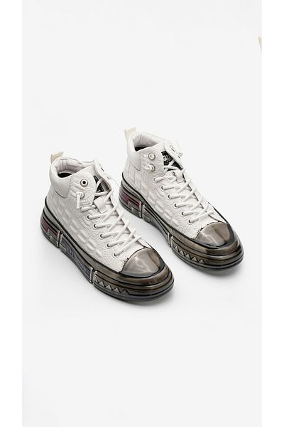 Guja Ανδρικό sneaker Embos Leather Ankle Length