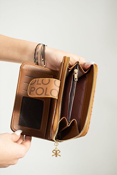 çantamgelsin Polo Of Colors Brand Tan A Quality Women's Wallet