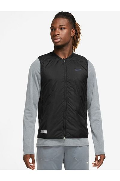 Nike Aerolayer Therma-Fit Adv Men's Running Vest - Full-Zip Lion Sport