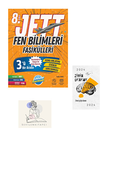 Ünlüler Karması ÜNLÜLER KARMASI 8. SINIF JETT FEN BİLİMLERİ FASİKULU +ZİHİNDE...