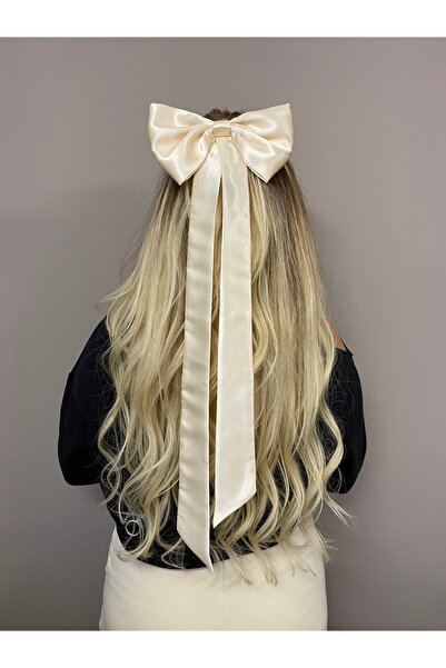 quella atelier مشبك طويل من الساتان