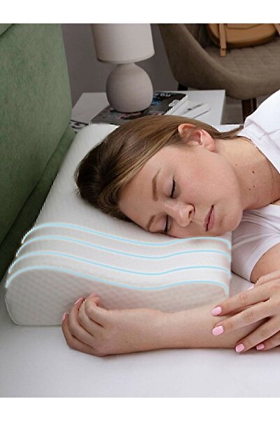 ekonax 50x32x12-8cm Orta Boy Boyun Fıtığı Düzleşmesi Boyun Ağrısı Ortopedik Y...