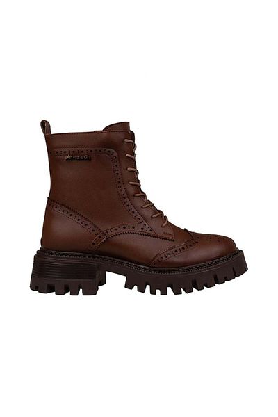 Pierre Cardin Γυναικείες casual μπότες Tan Laser Cut
