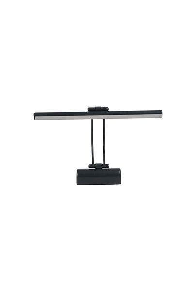 Merwish 6500K White Light Flute Led Sconce - Electric Bathroom Table and Desk Wall Lighting Anthracite