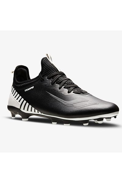Lescon Ghete de fotbal Tempo 2 negre - pentru gazon și gazon