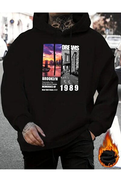 caddekombin Φούτερ Dreams 1989 με στάμπα με 2 κλωστές