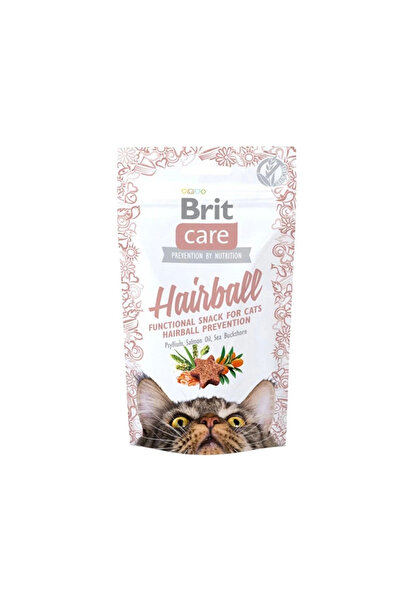 Brit Care Hairball Prevention Cat Treats, 50g