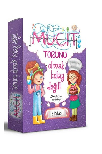 Damla Yayınları Mucit Torunu Olmak Kolay Değil! (5 Kitap+hds)