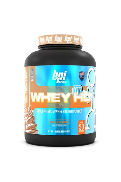 BPI SPORTS Whey HD, Vanilla Caramel, 4.1 Lb