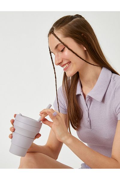 Koton Kurzarm-T-Shirt mit Polokragen