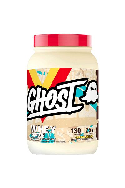 Ghost 100% Whey Protein, Cereal Milk, 2 LB