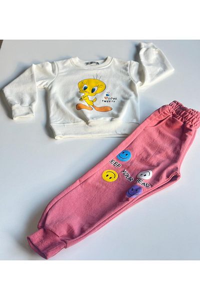 Gala tweety nyomtatott alsó felső készlet