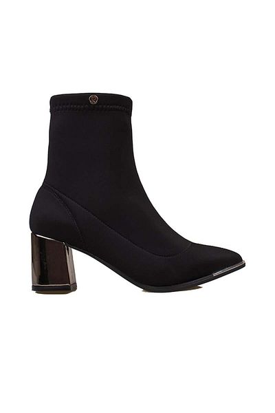 Pierre Cardin Μαύρα γυναικεία Stretch Classic Μποτάκια