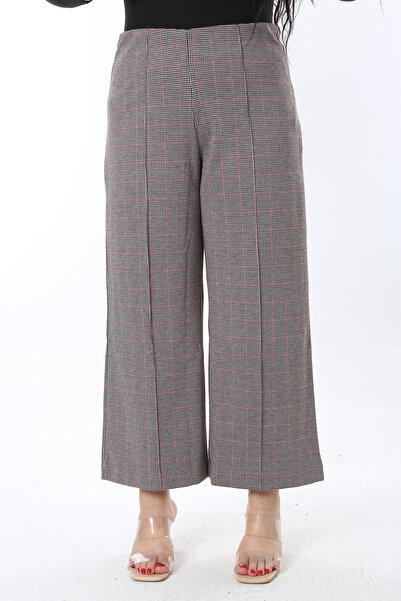 Şans Жіночі великі розміри Кольорові штани з прихованим поясом на резинці та ...