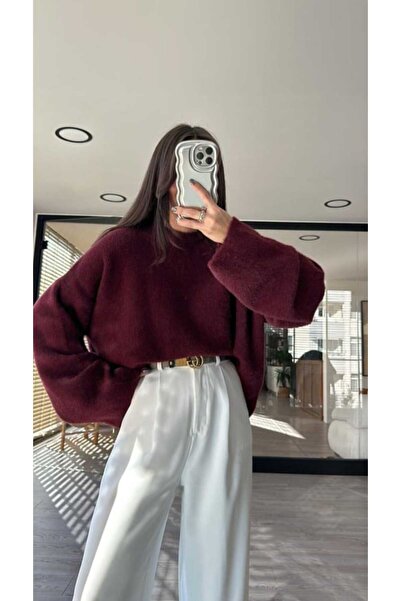 Butik Γυναικείο πλεκτό βελούδινο πουλόβερ De Pose