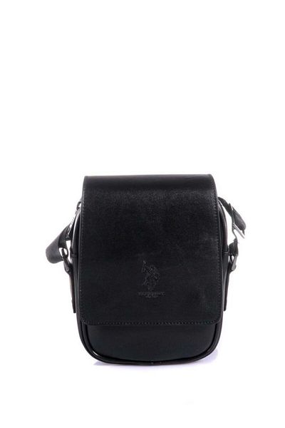 U.S. Polo Assn. Geantă neagră Rölax unisex Messenger Plevr8429