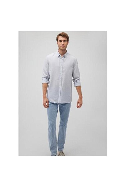 Mavi UZUN KOL GÖMLEK