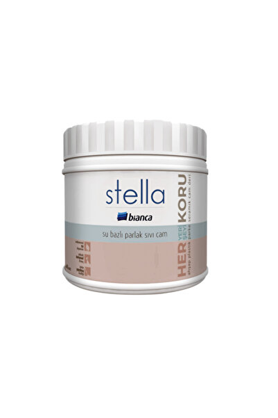 Bianca Stella Su Bazlı Vernik Sıvı Cam 500 Ml Parlak