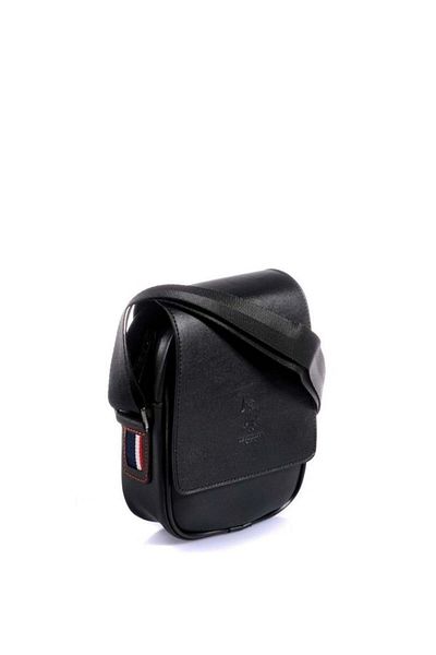U.S. Polo Assn. Geantă neagră Rölax unisex Messenger Plevr8429
