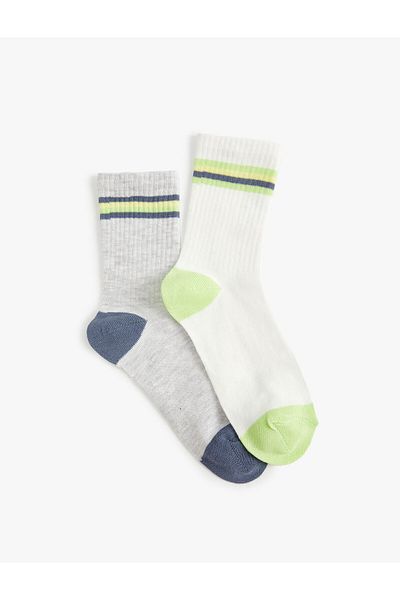 Koton Set of 2 Socks Printed