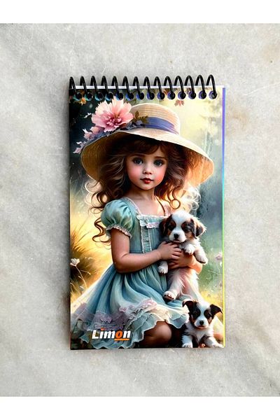 LİMON DEFTER Paperback Spiral Notepad (16X10)