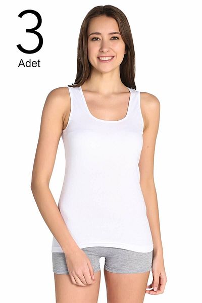 KEYAL Γυναικείο εσώρουχο White Passion - Πακέτο 3 Elf568t0136ccm3