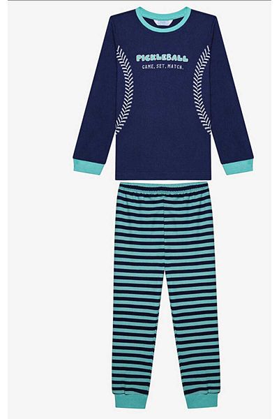 Penti Boy's Pickleball Thermal Pajama Set