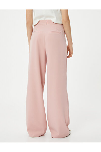 Koton Palazzo Pantolon Yüksek Bel Pileli