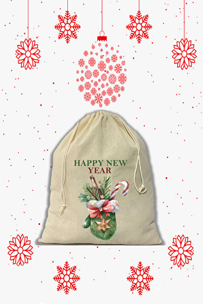 APRENDİ Ειδική Τσάντα Πρωτοχρονιάς 30x40 - 1 Τεμάχιο (Σχέδιο 17)