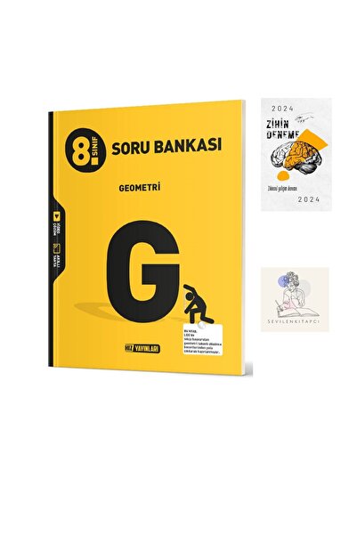 Hız Yayınları HIZ 8.SINIF GEOMETRİ TABANLI SB+ZİHİN DENEME(SEVİLENKİTAPCİ)PEQ3