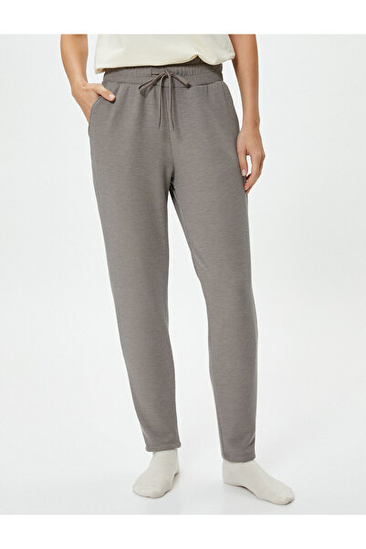 Koton Pyžamové kalhotky Jogger s elastickou kapsou v pase