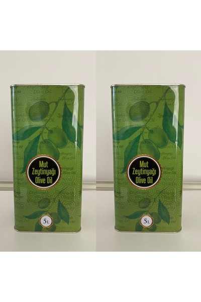 mut incisi zeytin & zeytinyağı 10 Litre Soğuk Sıkım Zeytinyağı (2 adet 5 litre )
