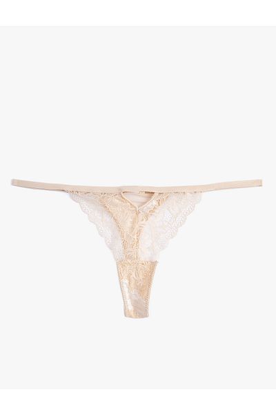 Koton String Panties Lace Floral