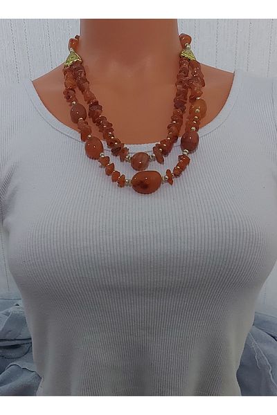 Virgo Agate Stone Necklace