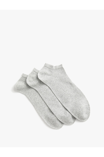Koton Set of 3 Basic Booties Socks