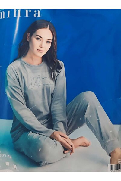 Mihra Kadife Pijama Takım 13301-16