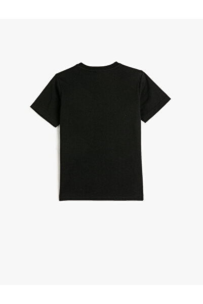 Koton Batman tričko s krátkým rukávem, výstřih, bavlna