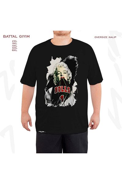 ZOKAWEAR Υπερμεγέθη Chicago Bulls v2 Μαύρο μπλουζάκι με προσαρμοσμένη εκτύπωση