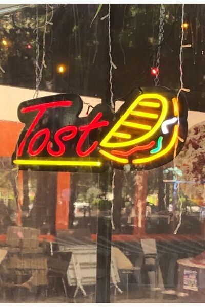 NEON LED KAYSERİ tost neon tabela