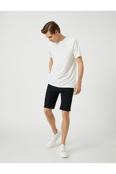 Koton Basic-Jeansshorts aus Baumwolle mit 5 Taschen