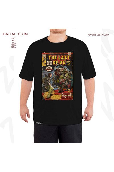 ZOKAWEAR The Last Of Us 2 Rat King Fan Art Printed - Μαύρο T-Shirt με μεγάλη εφαρμογή
