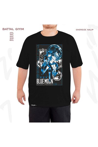 ZOKAWEAR Υπερμεγέθη Μαύρο T-Shirt με στάμπα Vanitas No Carte