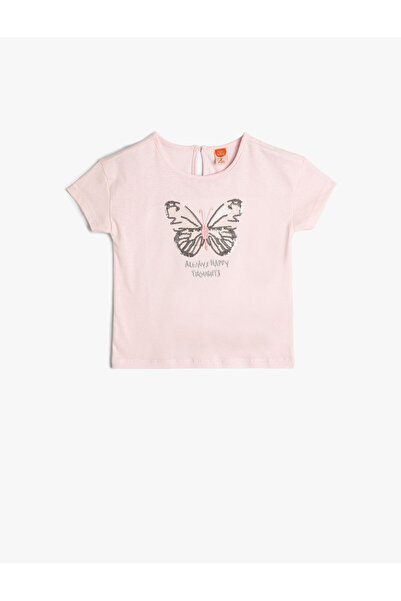 Koton Baby Girl Pink T-Shirt - 4smg10105ak