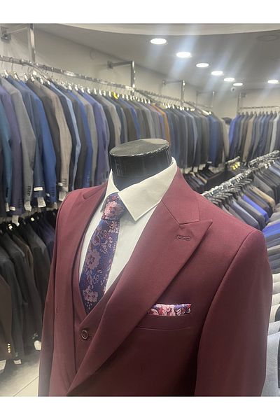 ENRICO MASAROTTI SLIMFIT VEST SUIT DRESS