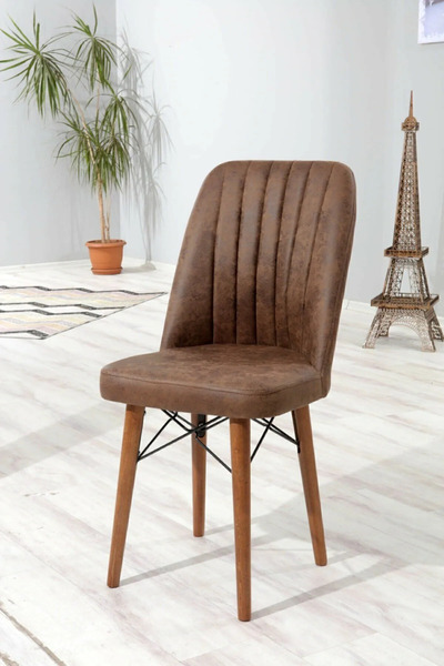 MEDA CONCEPT Nazario Serisi Karegold Sandalye Mutfak Sandalyesi Yemek Odası S...