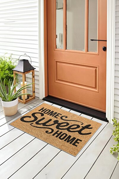 Viyana Home Digital Printed Non-Slip Base Washable Sweet Home Written Doormat (40X60Cm)