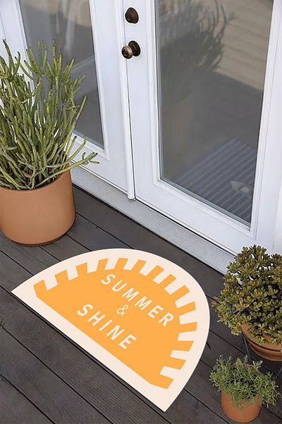 Viyana Home Covoraș de ușă colorat lavabil cu bază anti-alunecare imprimată digital (40x60cm), MOP-33,
